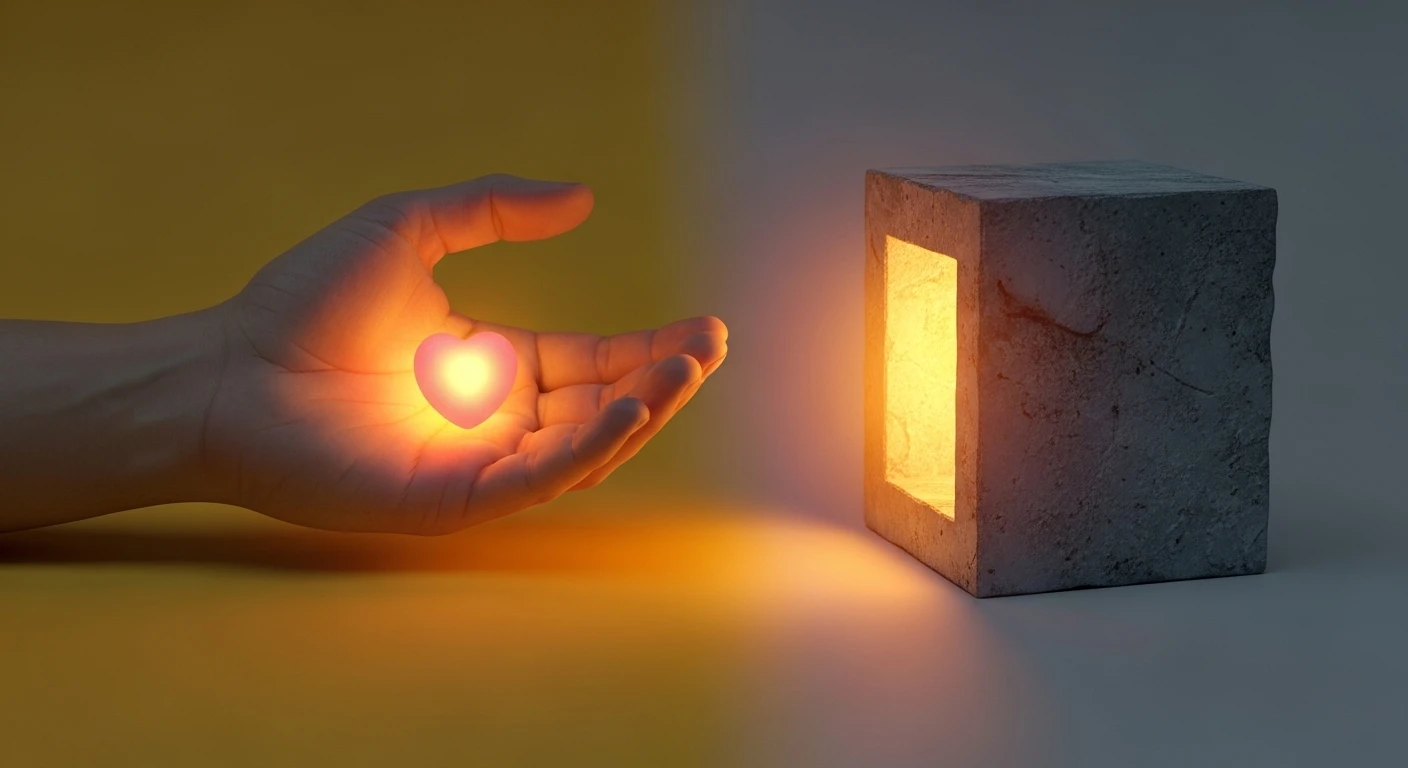 Một cặp đôi đang nắm tay nhau dưới ánh hoàng hôn, tượng trưng cho tình yêu chân thành và bền vững của Ma Kết, cùng với sự ấm áp ẩn sâu bên trong.