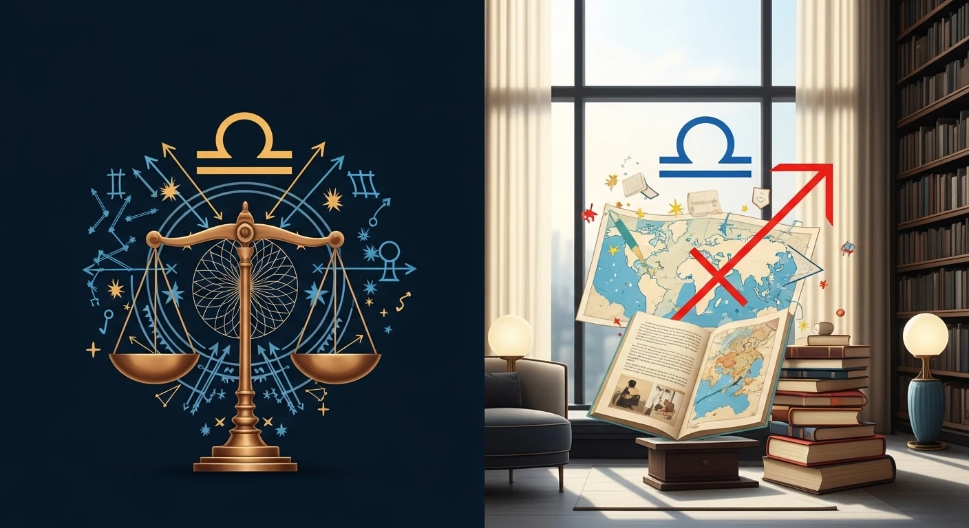 Thiên Bình và Nhân Mã cùng nhau đọc sách, thể hiện sự chia sẻ kiến thức và đam mê khám phá thế giới xung quanh.