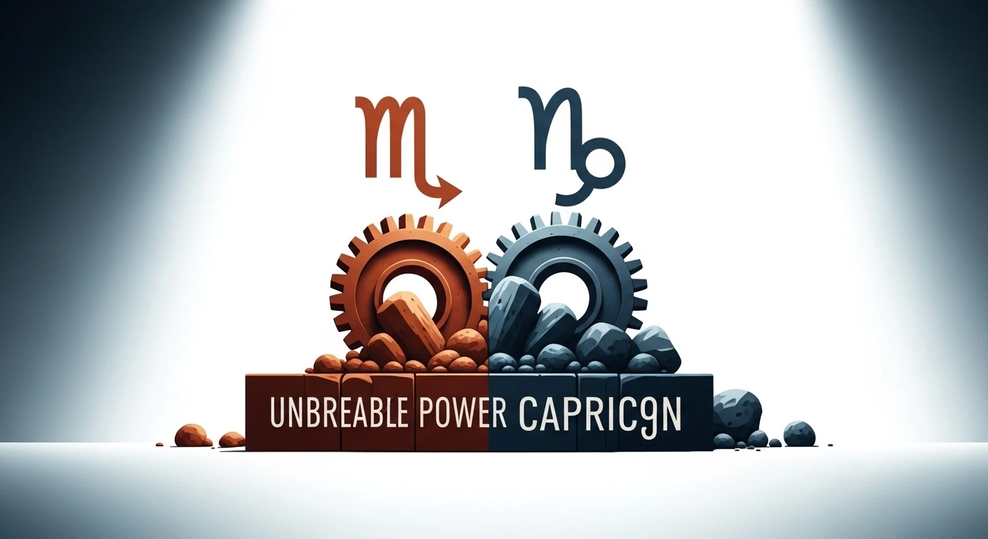 Thiên Yết và Ma Kết cùng nắm tay nhau, tượng trưng cho sự hợp tác và hỗ trợ lẫn nhau trong mọi khía cạnh của cuộc sống.