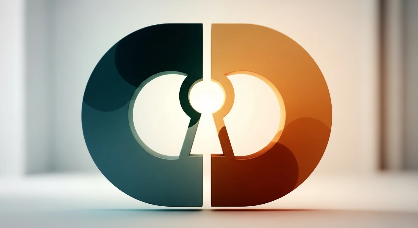 Một cặp đôi đang nắm tay nhau đi trên con đường ngập tràn ánh sáng, tượng trưng cho hành trình tình yêu và sự thấu hiểu lẫn nhau.