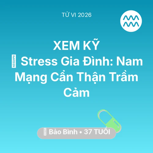 Xem tử vi Bảo Bình sinh năm 1989 Nam Mạng: 🛑 Stress Gia Đình: Nam Mạng Bảo Bình Cẩn Thận Trầm Cảm