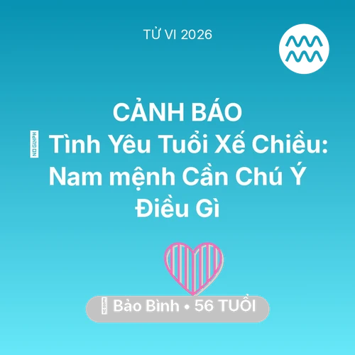 Xem tử vi Bảo Bình sinh năm 1970 Nam Mạng: 🌹 Tình Yêu Tuổi Xế Chiều: Nam mệnh Bảo Bình Cần Chú Ý Điều Gì
