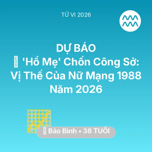 Vận hạn Bảo Bình sinh năm 1988 trong năm (2026): 🦁 'Hổ Mẹ' Chốn Công Sở: Vị Thế Của Nữ Mạng Bảo Bình 1988 Năm 2026