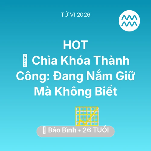 Xem tử vi Bảo Bình sinh năm 2000 : 🗝️ Chìa Khóa Thành Công: Bảo Bình Đang Nắm Giữ Mà Không Biết