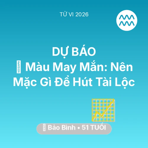 Xem tử vi Bảo Bình sinh năm 1975 : 🍀 Màu May Mắn: Bảo Bình Nên Mặc Gì Để Hút Tài Lộc