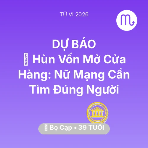 Xem tử vi Bọ Cạp sinh năm 1987 Nữ Mạng: 🤝 Hùn Vốn Mở Cửa Hàng: Nữ Mạng Bọ Cạp Cần Tìm Đúng Người