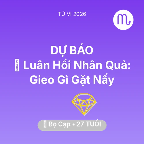 Xem tử vi Bọ Cạp sinh năm 1999 : 🕊️ Luân Hồi Nhân Quả: Bọ Cạp Gieo Gì Gặt Nấy