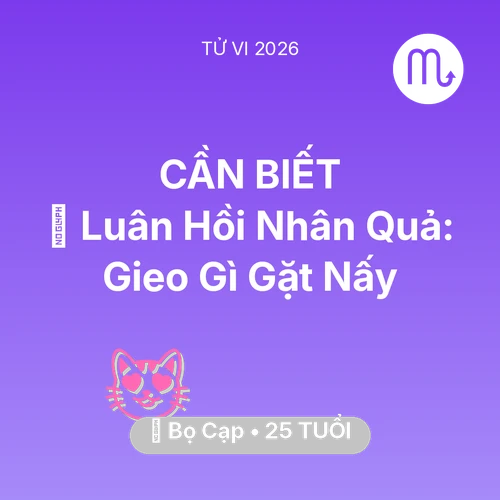 Xem tử vi Bọ Cạp sinh năm 2001 : 🕊️ Luân Hồi Nhân Quả: Bọ Cạp Gieo Gì Gặt Nấy