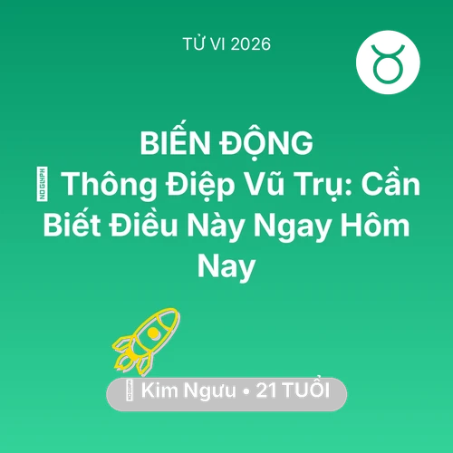 Xem tử vi Kim Ngưu sinh năm 2005 : 🌌 Thông Điệp Vũ Trụ: Kim Ngưu Cần Biết Điều Này Ngay Hôm Nay