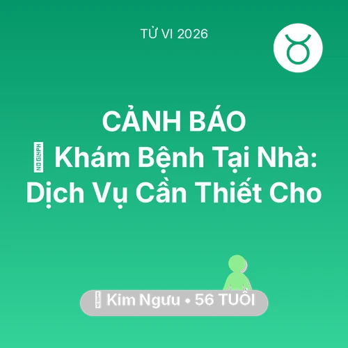 Xem tử vi Kim Ngưu sinh năm 1970 : 🌟 Khám Bệnh Tại Nhà: Dịch Vụ Cần Thiết Cho Kim Ngưu