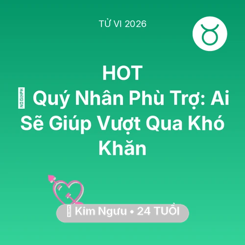 Xem tử vi Kim Ngưu sinh năm 2002 : 🤝 Quý Nhân Phù Trợ: Ai Sẽ Giúp Kim Ngưu Vượt Qua Khó Khăn