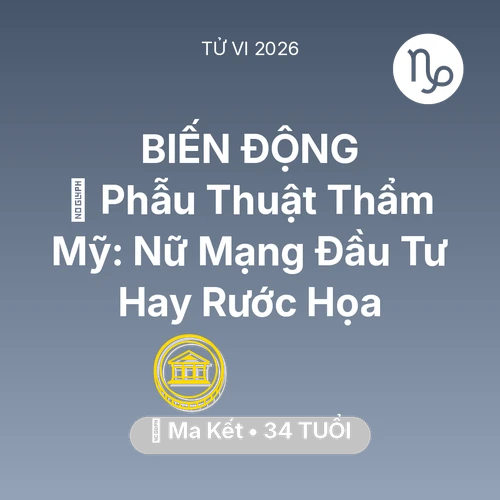Xem tử vi Ma Kết sinh năm 1992 Nữ Mạng: 💄 Phẫu Thuật Thẩm Mỹ: Nữ Mạng Ma Kết Đầu Tư Hay Rước Họa