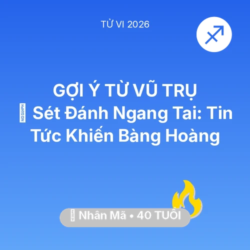 Xem tử vi Nhân Mã sinh năm 1986 : ⚡ Sét Đánh Ngang Tai: Tin Tức Khiến Nhân Mã Bàng Hoàng