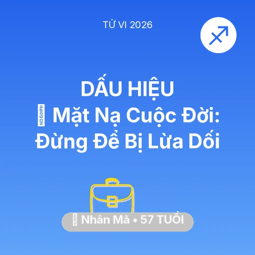 Xem tử vi Nhân Mã sinh năm 1969 : 🎭 Mặt Nạ Cuộc Đời: Nhân Mã Đừng Để Bị Lừa Dối