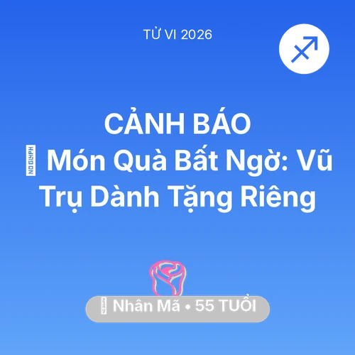 Vận hạn Nhân Mã sinh năm 1971 trong năm (2026): 🎁 Món Quà Bất Ngờ: Vũ Trụ Dành Tặng Riêng Nhân Mã