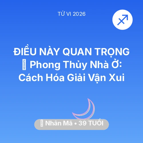 Xem tử vi Nhân Mã sinh năm 1987 : 🏠 Phong Thủy Nhà Ở: Cách Nhân Mã Hóa Giải Vận Xui