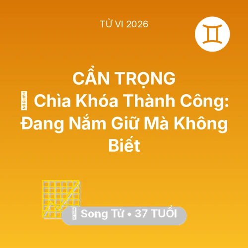 Xem tử vi Song Tử sinh năm 1989 : 🗝️ Chìa Khóa Thành Công: Song Tử Đang Nắm Giữ Mà Không Biết