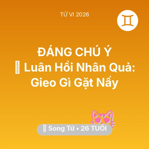 Xem tử vi Song Tử sinh năm 2000 : 🕊️ Luân Hồi Nhân Quả: Song Tử Gieo Gì Gặt Nấy