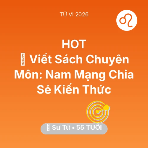 Tử vi Sư Tử sinh năm 1971 trong năm 2026: 📚 Viết Sách Chuyên Môn: Nam Mạng Sư Tử Chia Sẻ Kiến Thức