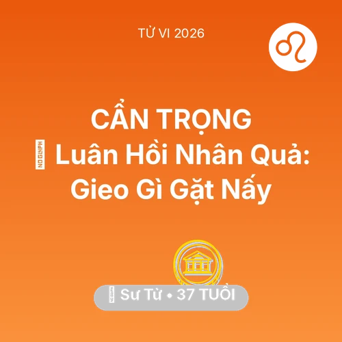 Vận hạn Sư Tử sinh năm 1989 trong năm (2026): 🕊️ Luân Hồi Nhân Quả: Sư Tử Gieo Gì Gặt Nấy
