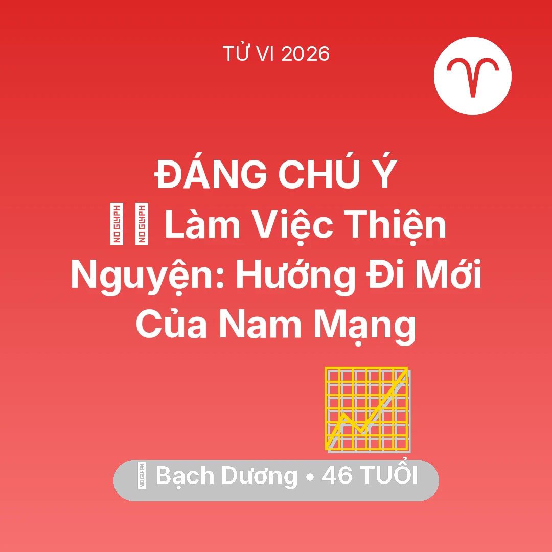 Tổng quan Sự Nghiệp tuổi 46 - Xem tử vi Bạch Dương sinh năm 1980 Nam Mạng: 🧘‍♂️ Làm Việc Thiện Nguyện: Hướng Đi Mới Của Nam Mạng Bạch Dương