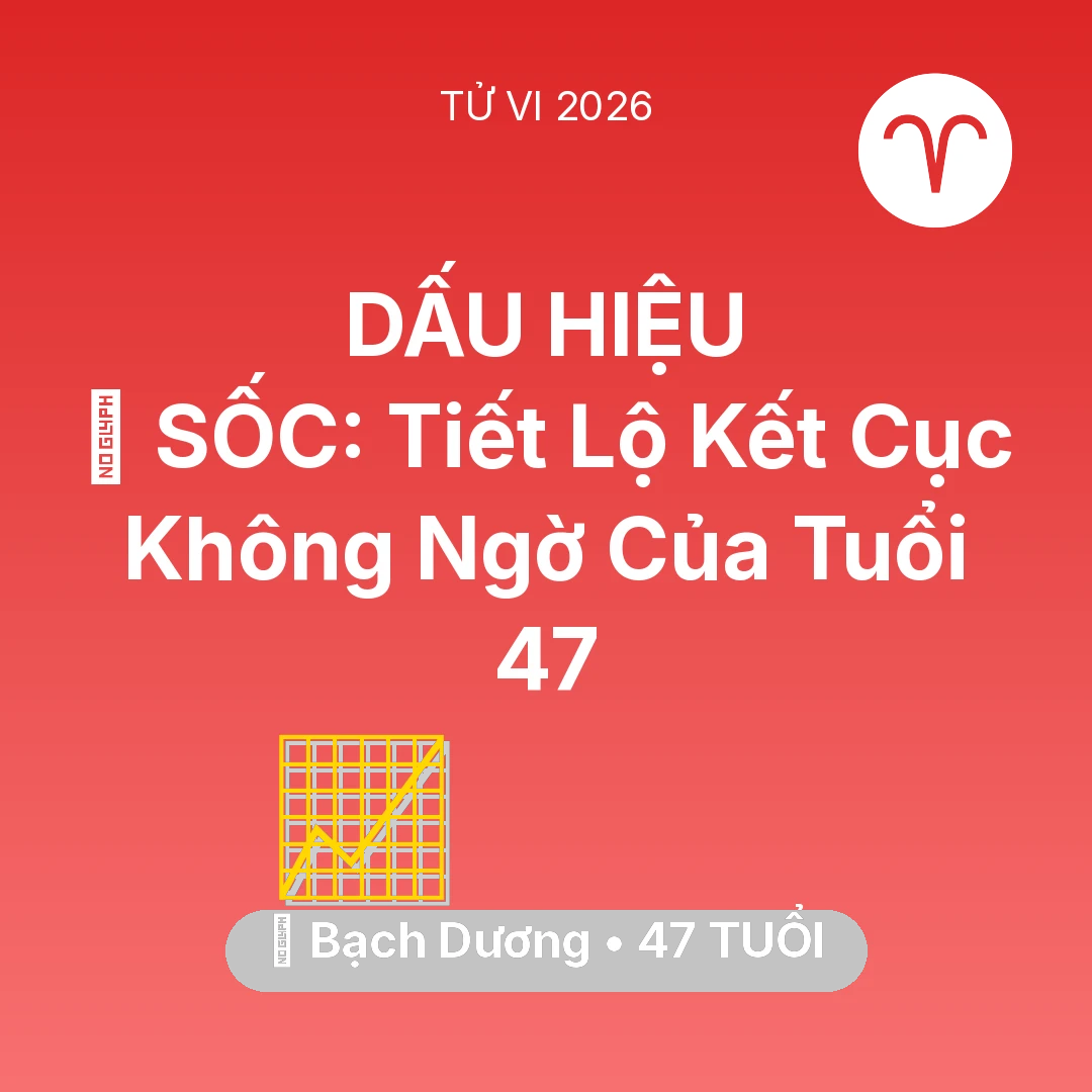Tổng quan Sự Nghiệp tuổi 47 - Xem tử vi Bạch Dương sinh năm 1979 : 😱 SỐC: Tiết Lộ Kết Cục Không Ngờ Của Bạch Dương Tuổi 47