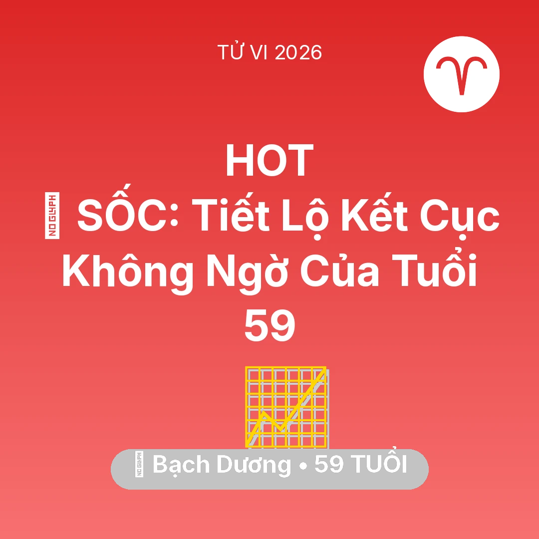 Tổng quan Sự Nghiệp tuổi 59 - Vận hạn Bạch Dương sinh năm 1967 trong năm (2026): 😱 SỐC: Tiết Lộ Kết Cục Không Ngờ Của Bạch Dương Tuổi 59