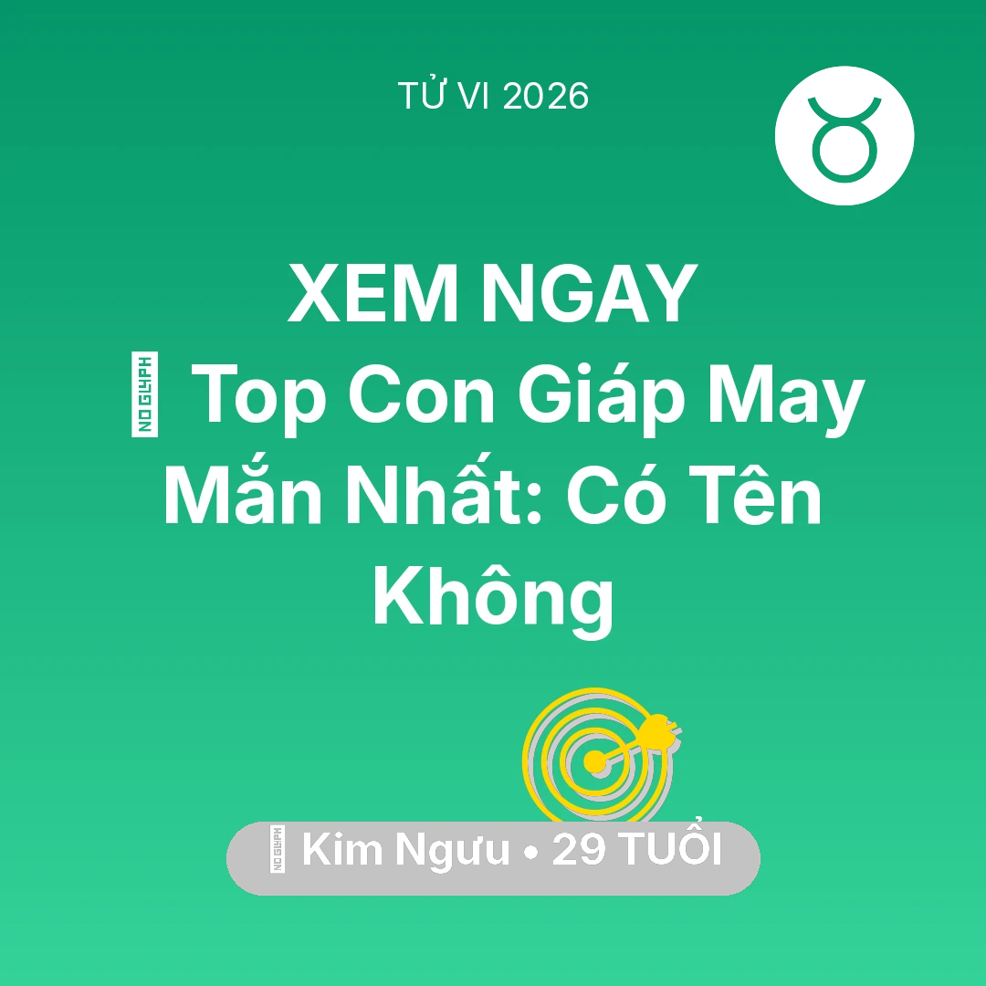 Tổng quan Sự Nghiệp tuổi 29 - Xem tử vi Kim Ngưu sinh năm 1997 : 🏆 Top Con Giáp May Mắn Nhất: Có Tên Kim Ngưu Không
