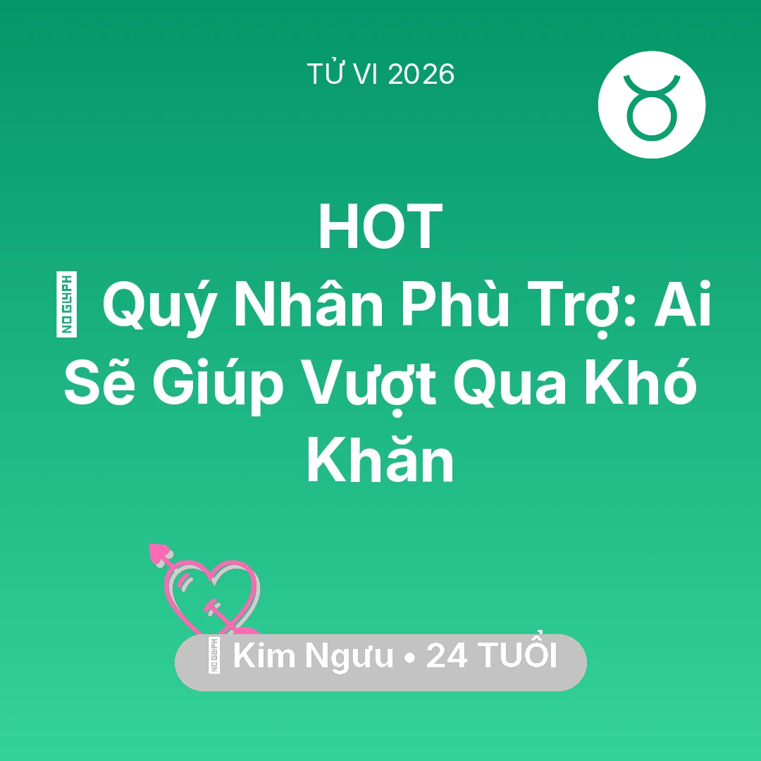Tổng quan Tình Yêu tuổi 24 - Xem tử vi Kim Ngưu sinh năm 2002 : 🤝 Quý Nhân Phù Trợ: Ai Sẽ Giúp Kim Ngưu Vượt Qua Khó Khăn