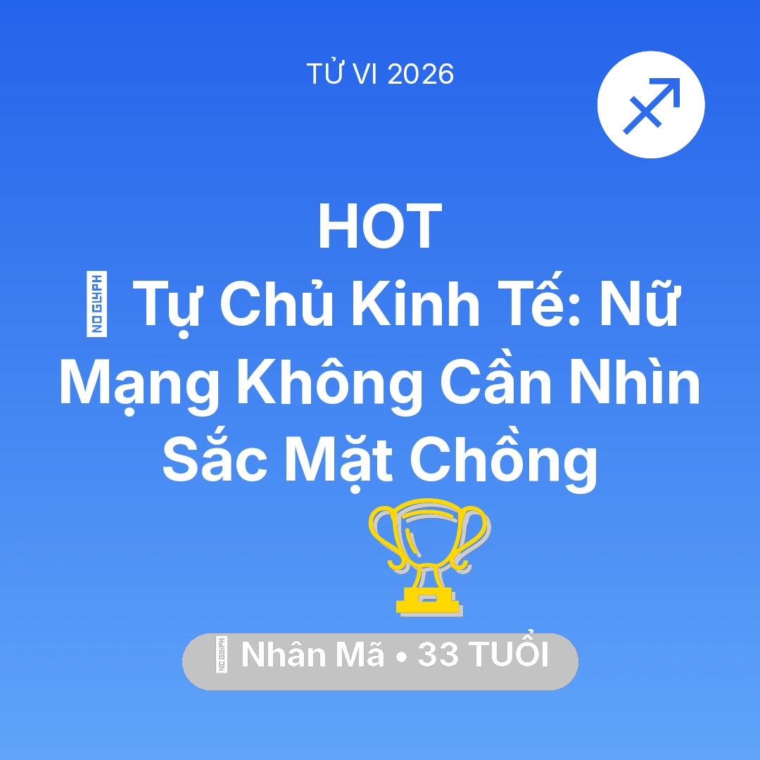 Tổng quan Sự Nghiệp tuổi 33 - Xem tử vi Nhân Mã sinh năm 1993 Nữ Mạng: 💰 Tự Chủ Kinh Tế: Nữ Mạng Nhân Mã Không Cần Nhìn Sắc Mặt Chồng