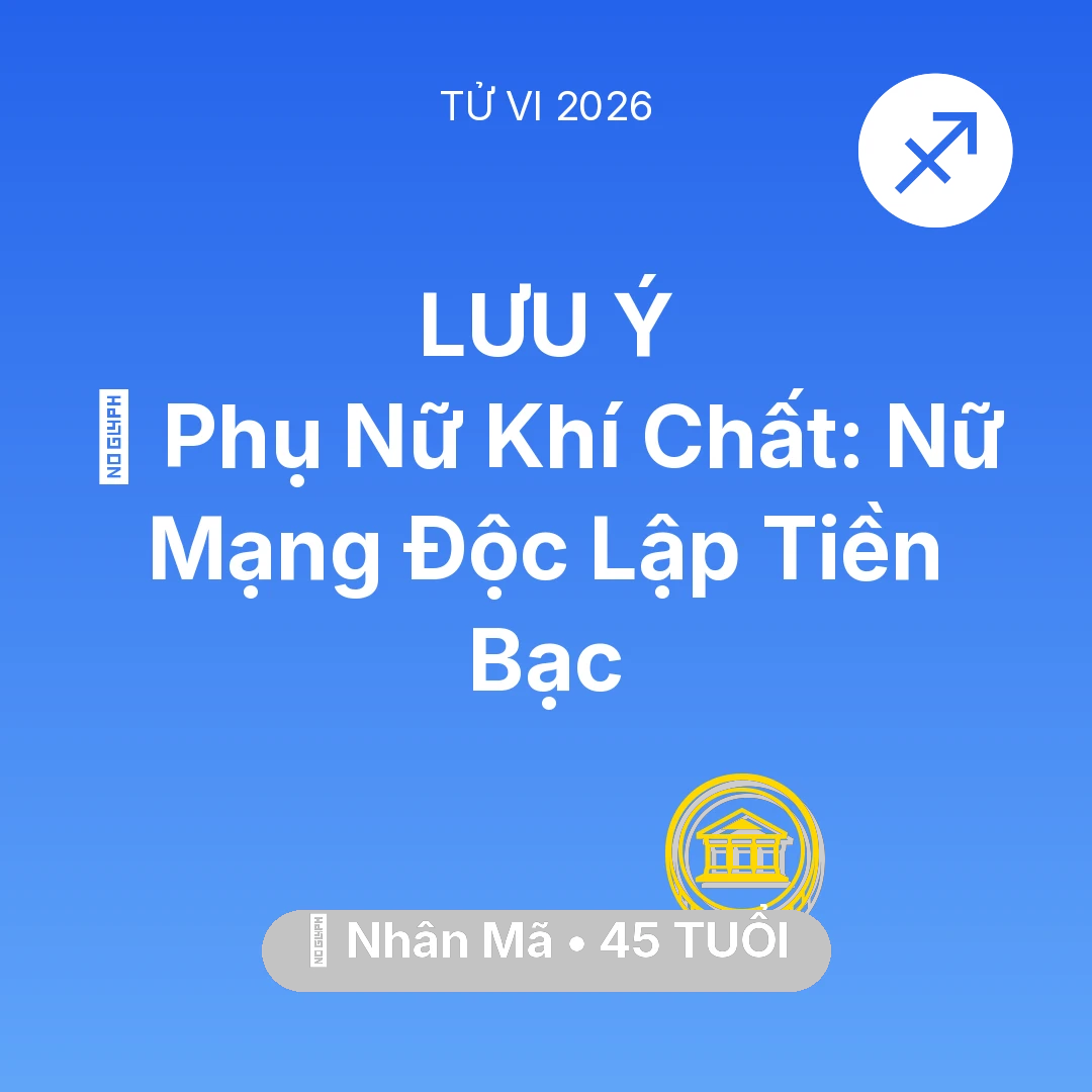 Tổng quan Tài Chính tuổi 45 - Xem tử vi Nhân Mã sinh năm 1981 Nữ Mạng: 🌟 Phụ Nữ Khí Chất: Nữ Mạng Nhân Mã Độc Lập Tiền Bạc