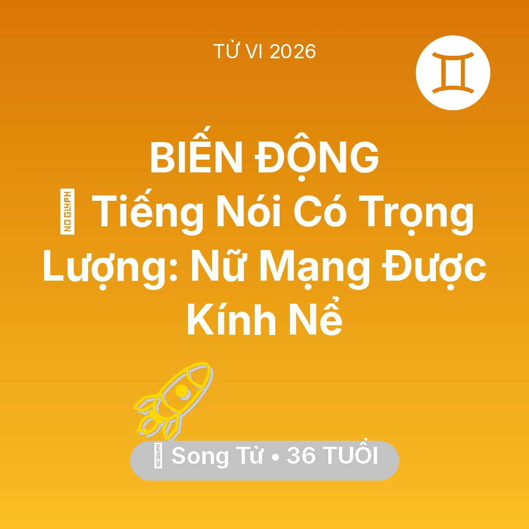 Tổng quan Sự Nghiệp tuổi 36 - Xem tử vi Song Tử sinh năm 1990 Nữ Mạng: 🗣️ Tiếng Nói Có Trọng Lượng: Nữ Mạng Song Tử Được Kính Nể