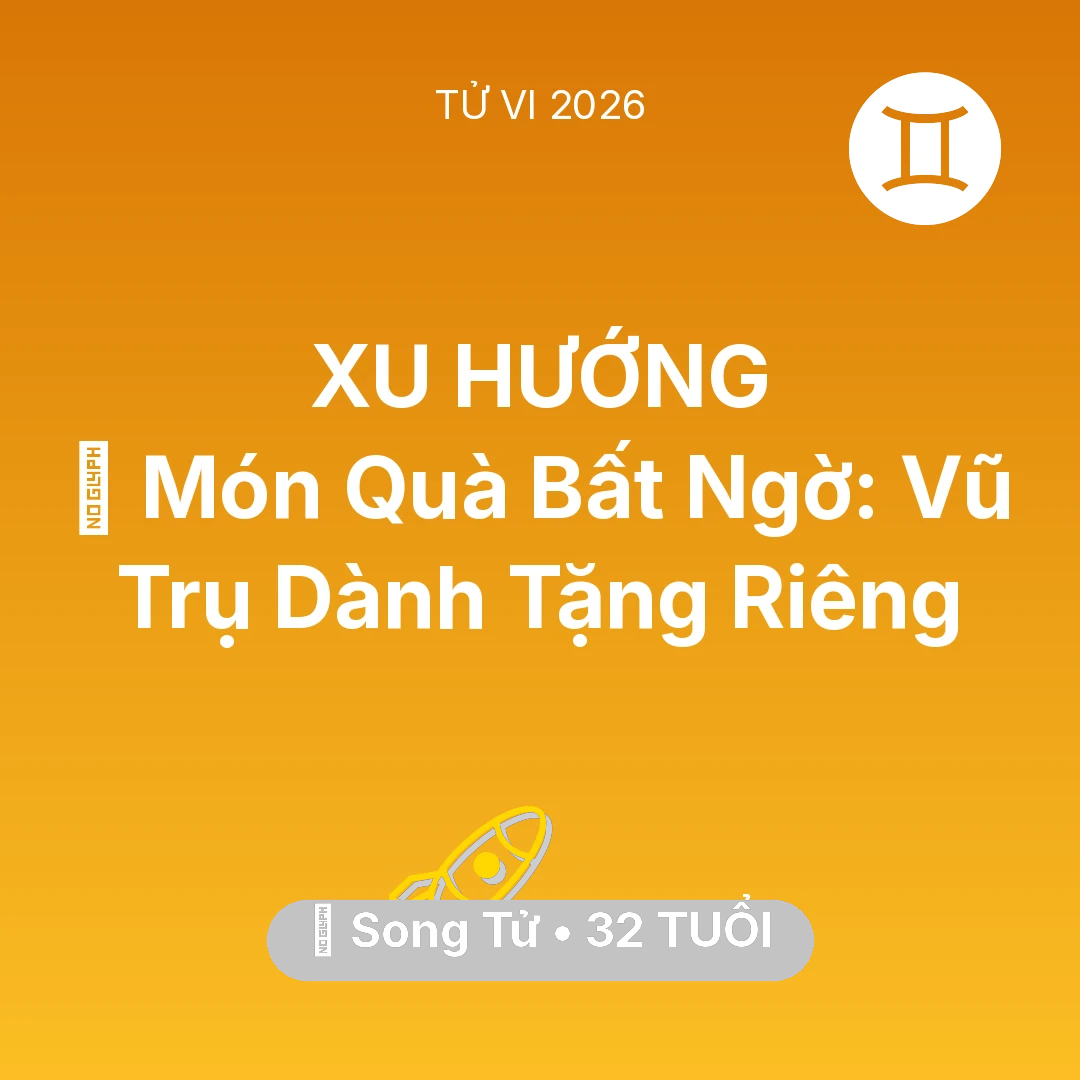 Tổng quan Sự Nghiệp tuổi 32 - Xem tử vi Song Tử sinh năm 1994 : 🎁 Món Quà Bất Ngờ: Vũ Trụ Dành Tặng Riêng Song Tử