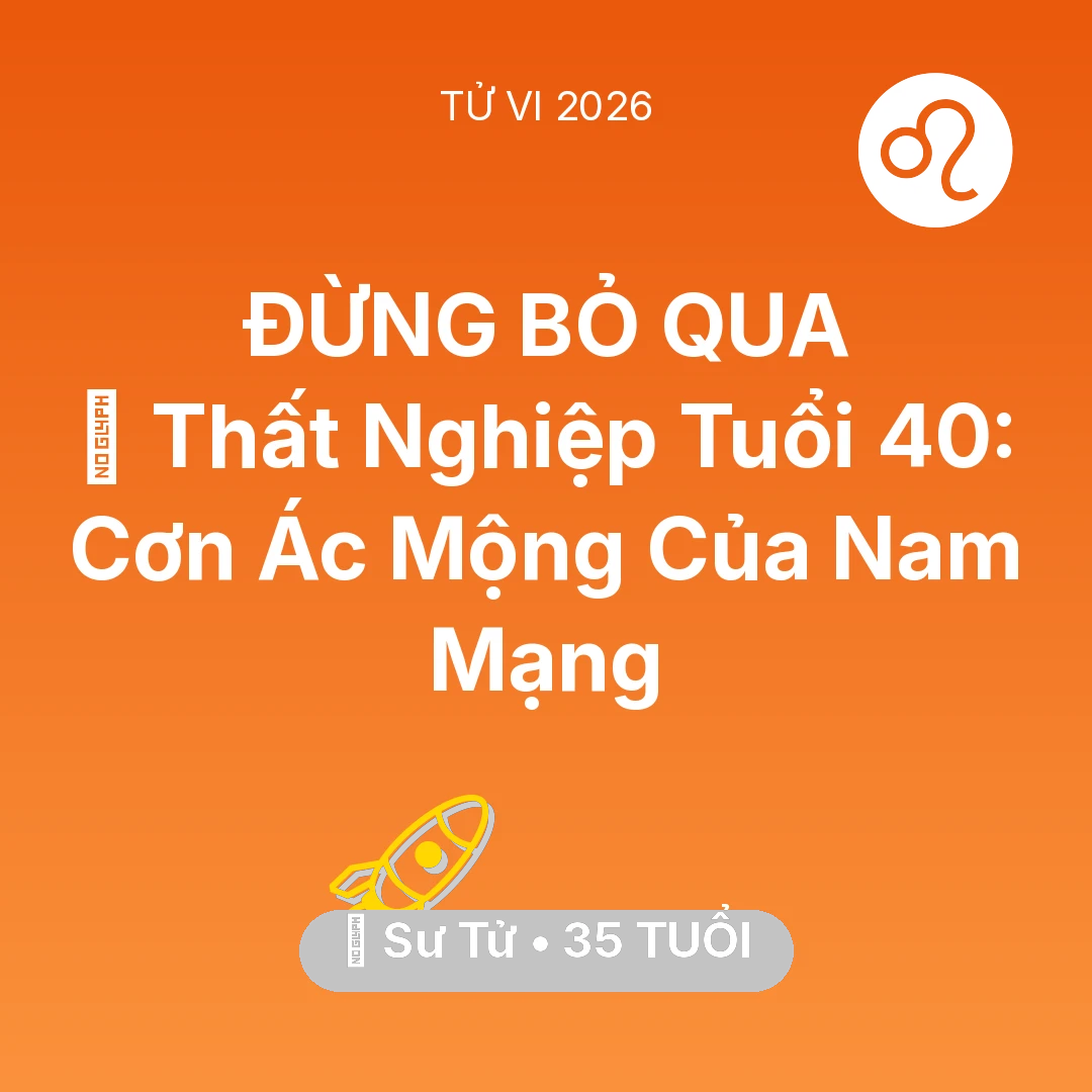 Tổng quan Sự Nghiệp tuổi 35 - Xem tử vi Sư Tử sinh năm 1991 Nam Mạng: 🚪 Thất Nghiệp Tuổi 40: Cơn Ác Mộng Của Nam Mạng Sư Tử