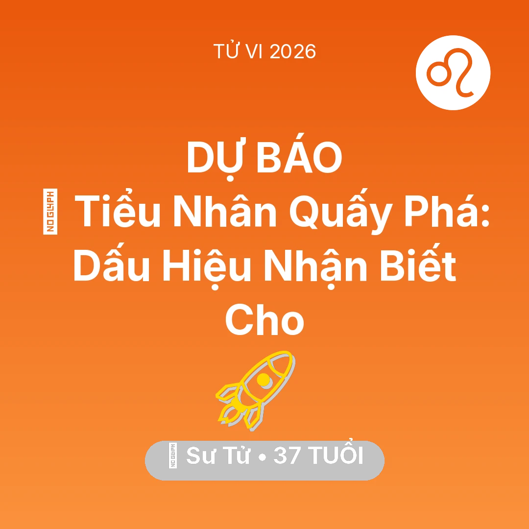 Tổng quan Sự Nghiệp tuổi 37 - Xem tử vi Sư Tử sinh năm 1989 : 👺 Tiểu Nhân Quấy Phá: Dấu Hiệu Nhận Biết Cho Sư Tử