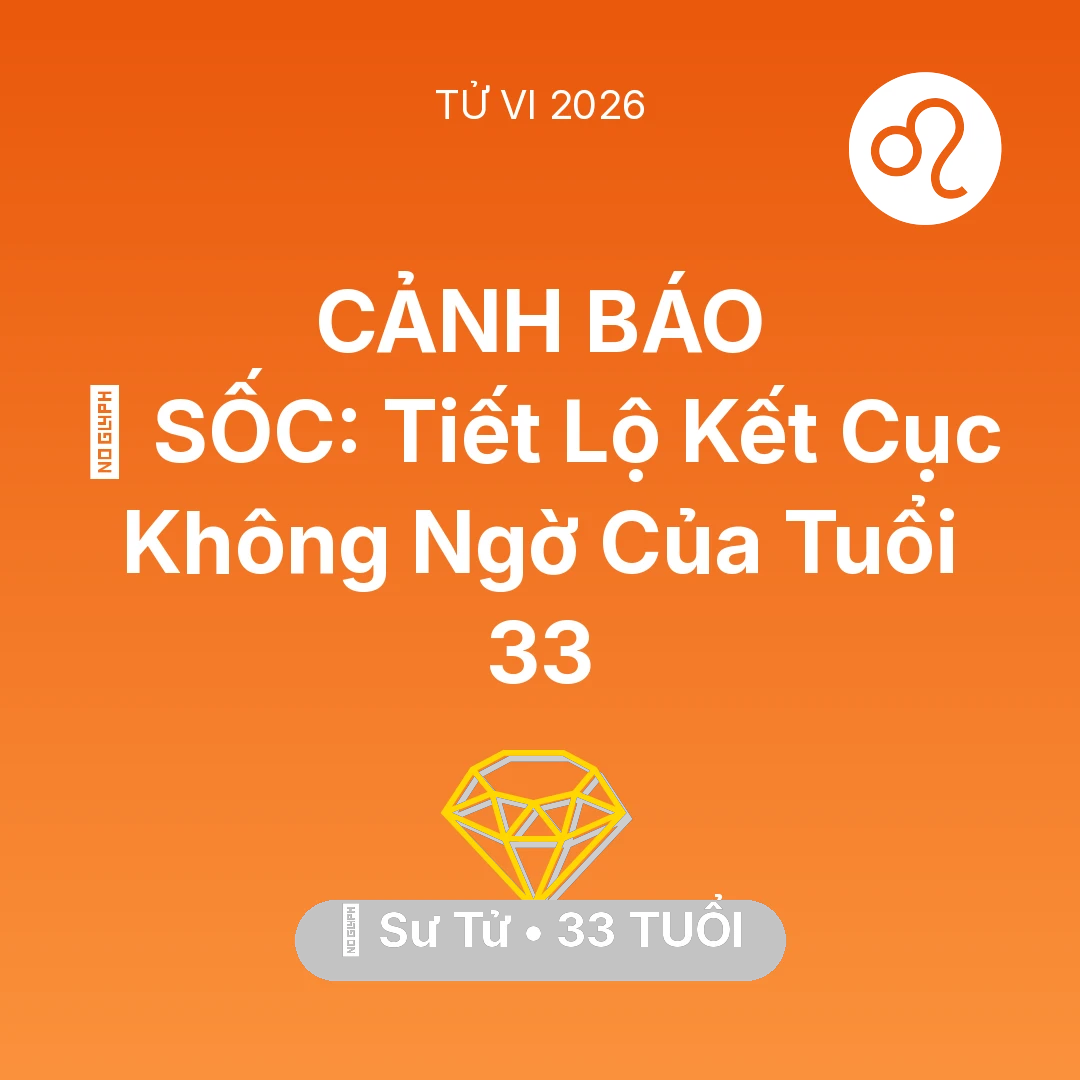 Tổng quan Tài Chính tuổi 33 - Xem tử vi Sư Tử sinh năm 1993 : 😱 SỐC: Tiết Lộ Kết Cục Không Ngờ Của Sư Tử Tuổi 33