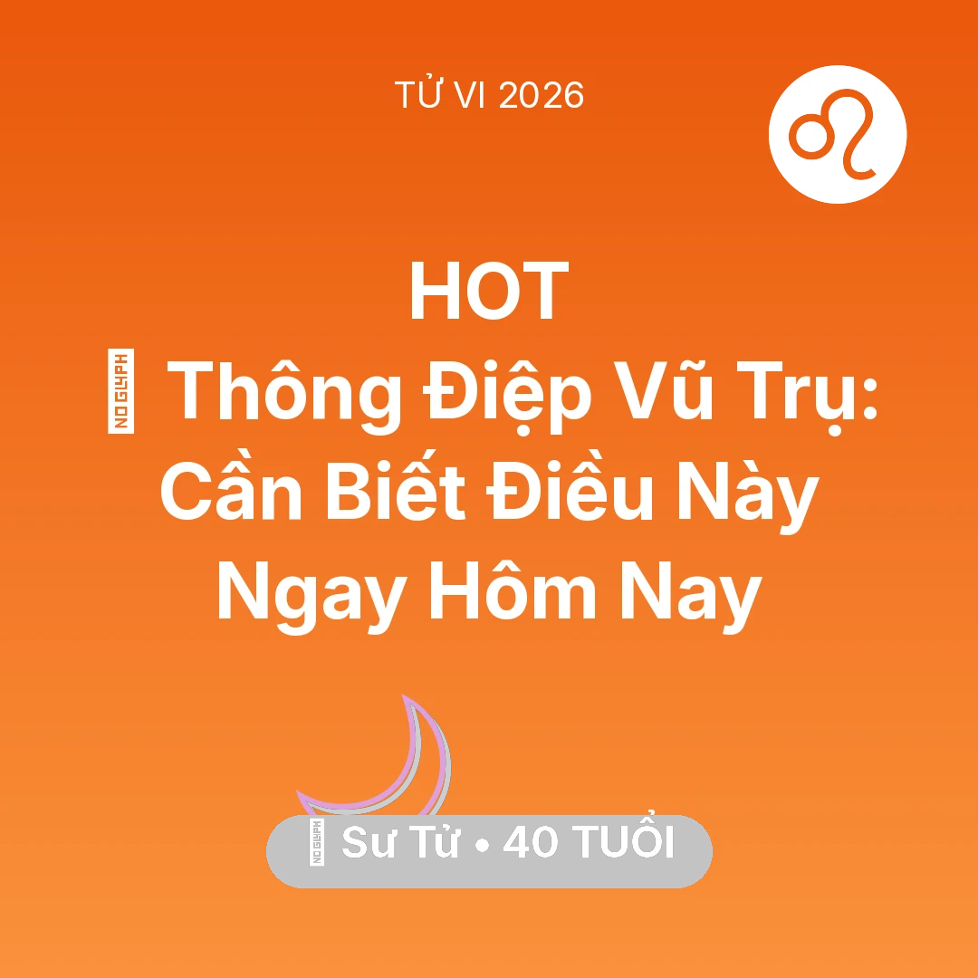 Tổng quan Vận Mệnh tuổi 40 - Xem tử vi Sư Tử sinh năm 1986 : 🌌 Thông Điệp Vũ Trụ: Sư Tử Cần Biết Điều Này Ngay Hôm Nay