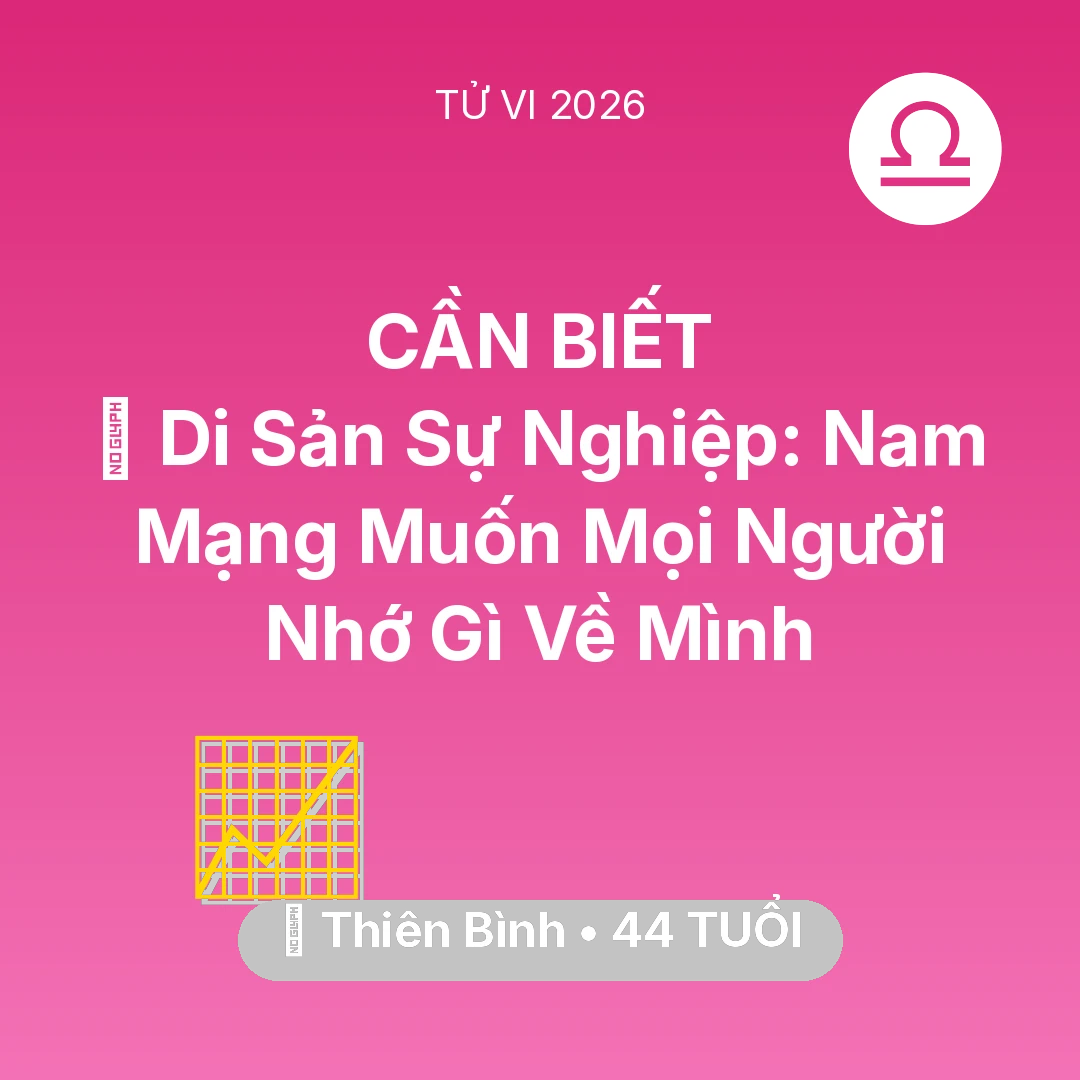 Tổng quan Sự Nghiệp tuổi 44 - Xem tử vi Thiên Bình sinh năm 1982 Nam Mạng: 🌟 Di Sản Sự Nghiệp: Nam Mạng Thiên Bình Muốn Mọi Người Nhớ Gì Về Mình