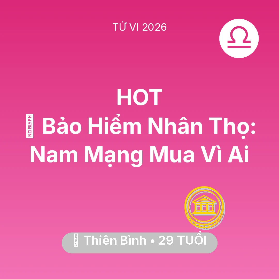 Tổng quan Tài Chính tuổi 29 - Xem tử vi Thiên Bình sinh năm 1997 Nam Mạng: 🧩 Bảo Hiểm Nhân Thọ: Nam Mạng Thiên Bình Mua Vì Ai