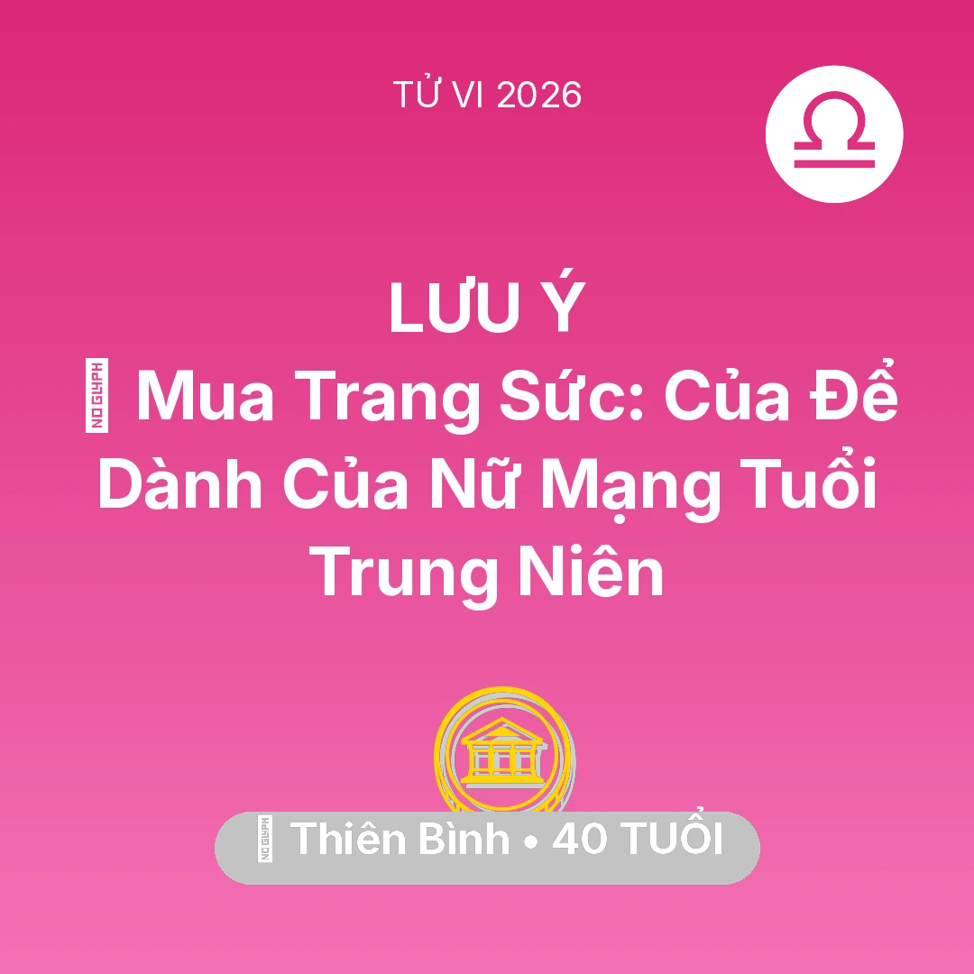 Tổng quan Tài Chính tuổi 40 - Xem tử vi Thiên Bình sinh năm 1986 Nữ Mạng: 💍 Mua Trang Sức: Của Để Dành Của Nữ Mạng Thiên Bình Tuổi Trung Niên