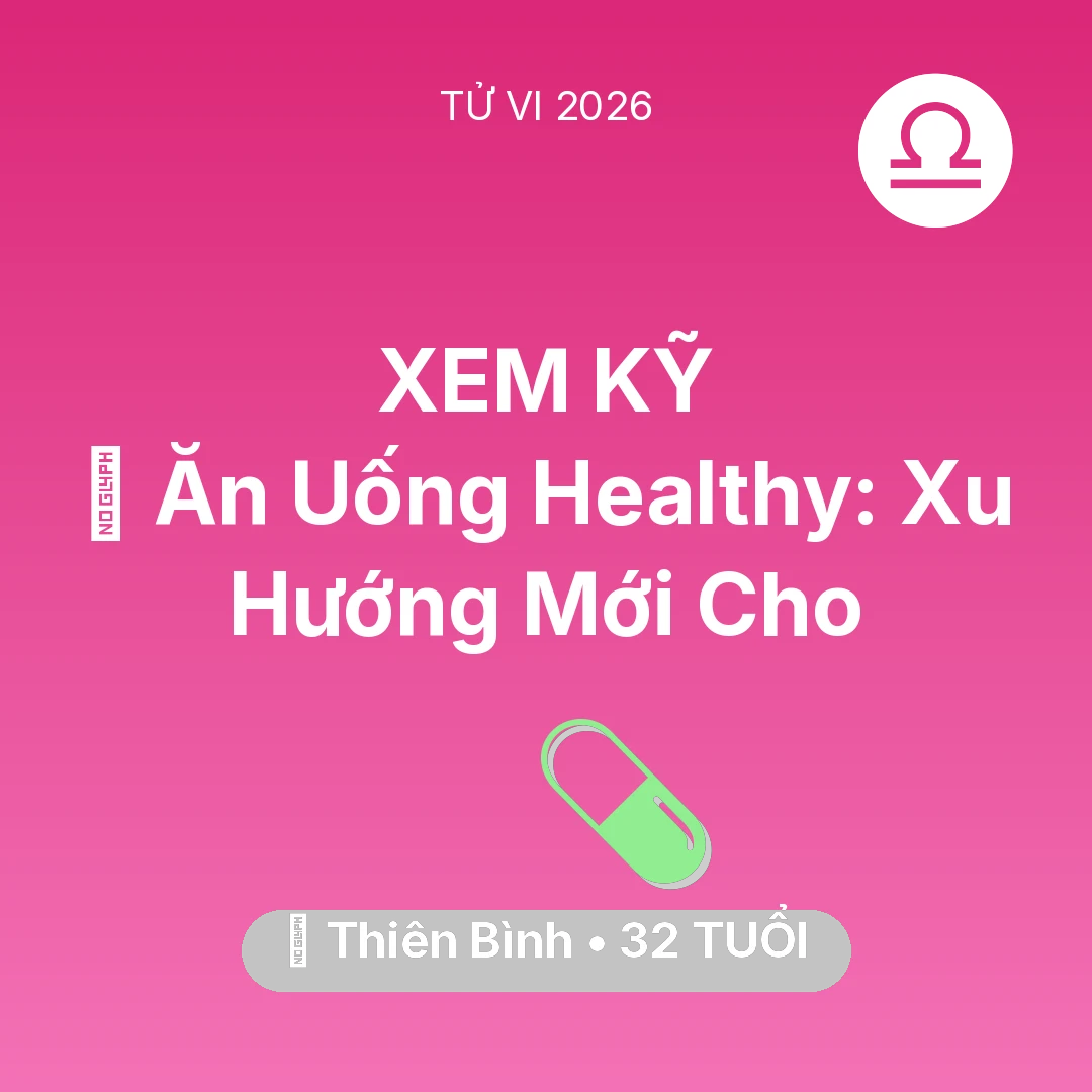 Tổng quan Sức Khỏe tuổi 32 - Xem tử vi Thiên Bình sinh năm 1994 : 🥕 Ăn Uống Healthy: Xu Hướng Mới Cho Thiên Bình