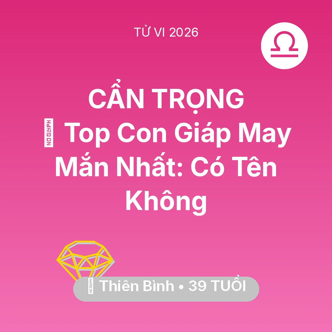 Tổng quan Tài Chính tuổi 39 - Xem tử vi Thiên Bình sinh năm 1987 : 🏆 Top Con Giáp May Mắn Nhất: Có Tên Thiên Bình Không