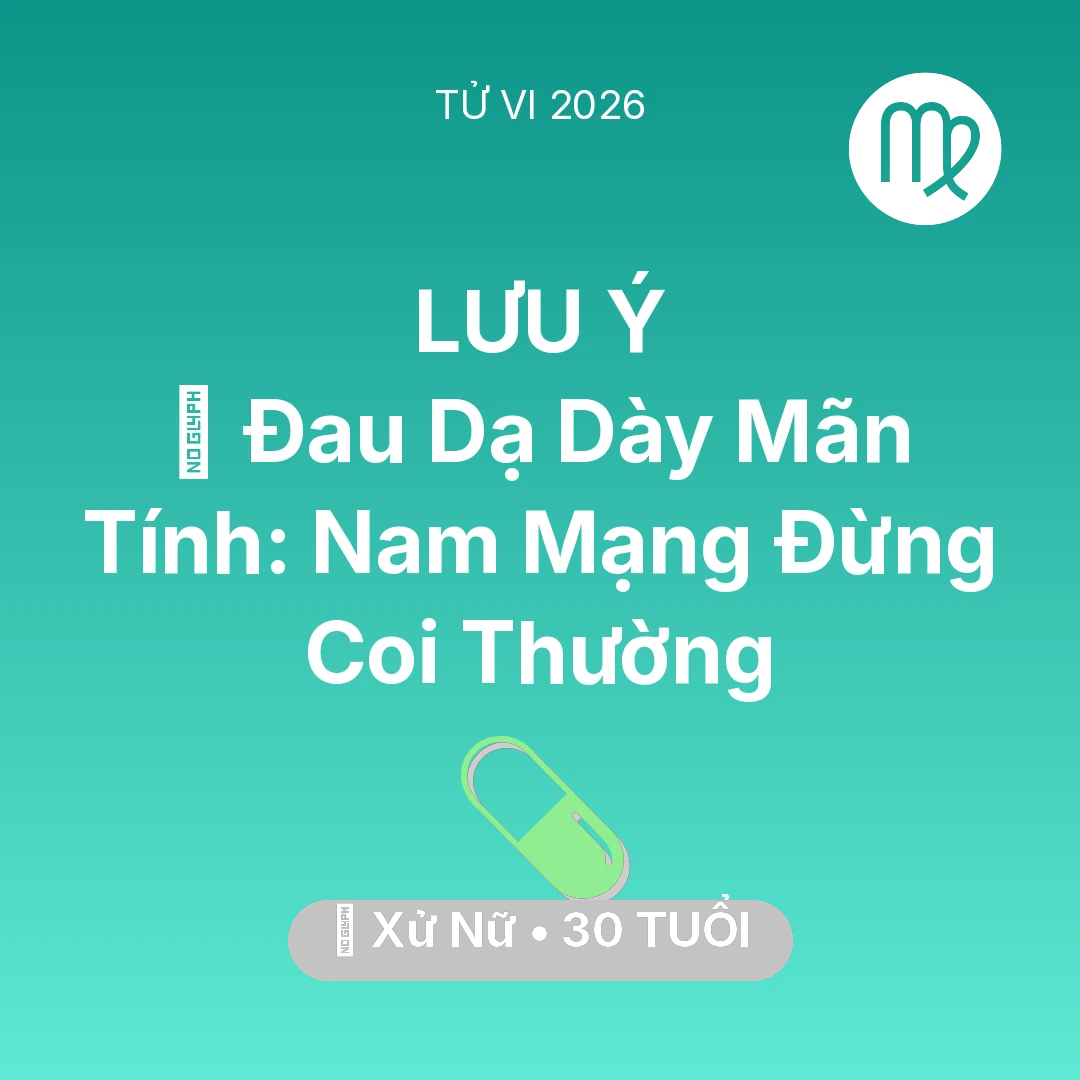 Tổng quan Sức Khỏe tuổi 30 - Xem tử vi Xử Nữ sinh năm 1996 Nam Mạng: 🛑 Đau Dạ Dày Mãn Tính: Nam Mạng Xử Nữ Đừng Coi Thường